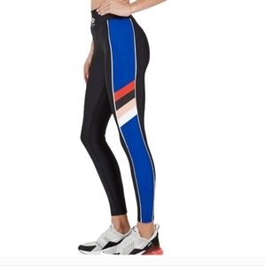 PE NATION Touchback Full Length Mid Rise High Tension Fabric Legging Siz…